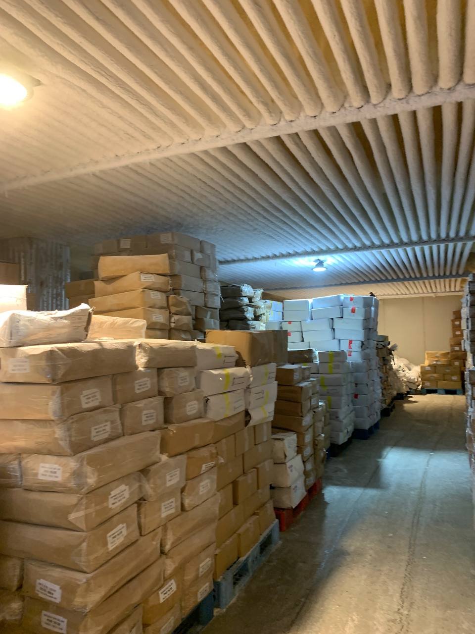 Foto Dalam Gudang Cold Storage